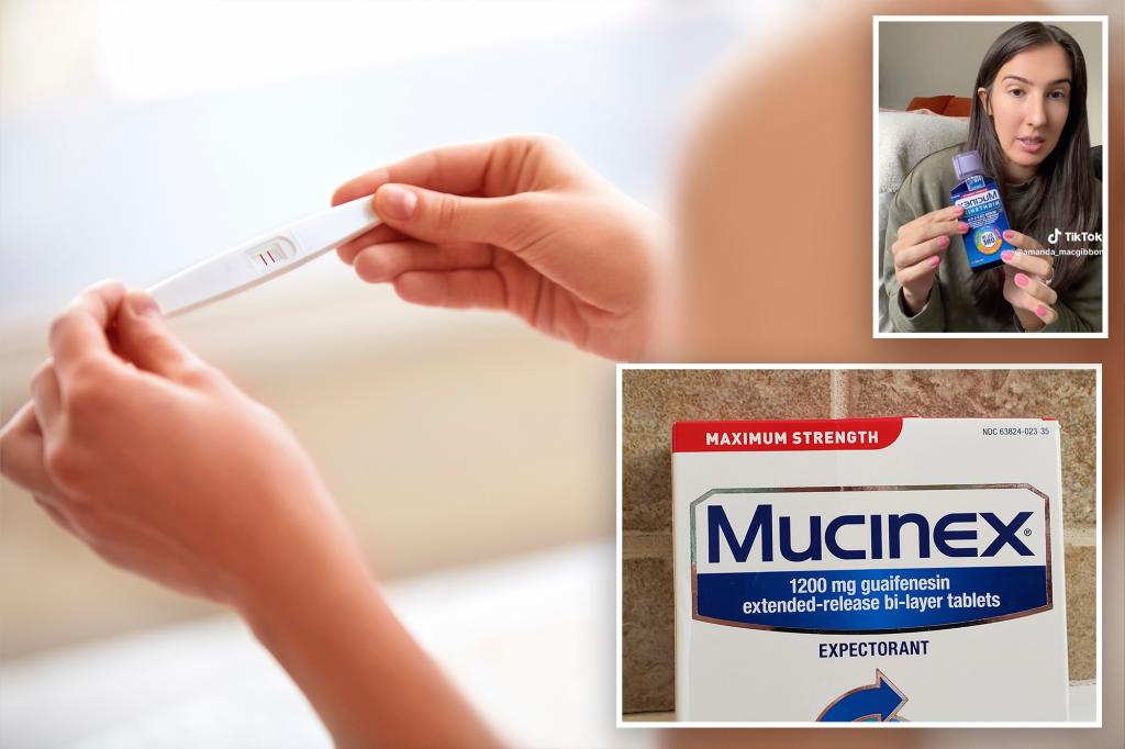 Women say Mucinex helped them get pregnant, but doctors aren't sure